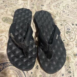 Women's Ladies Dream Reef Sandal Flip Flop Size 9 Black
